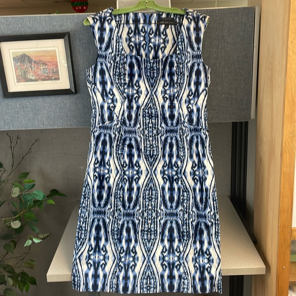 Anne Klein stretch sleeveless dress